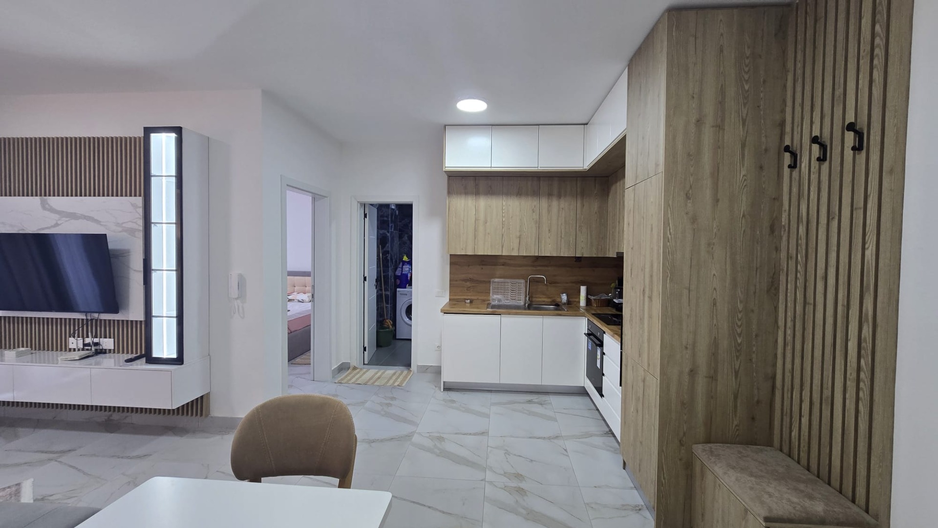 Ubytování apartmán Albánie interier